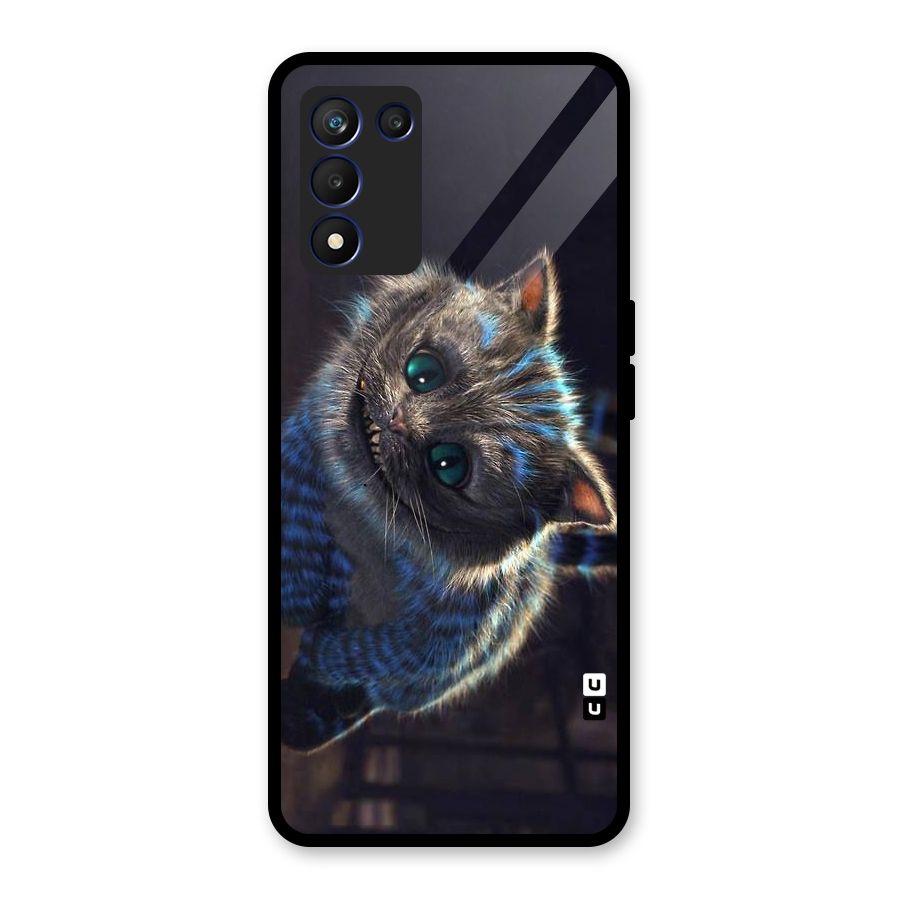 Cat Smile Glass Back Case for Realme 9 5G Speed