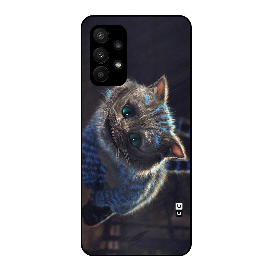 Cat Smile Metal Back Case for Galaxy A23