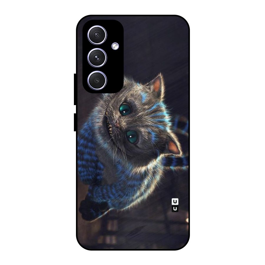 Cat Smile Metal Back Case for Galaxy A54