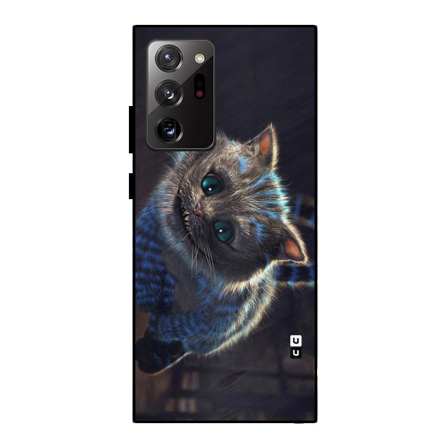 Cat Smile Metal Back Case for Galaxy Note 20 Ultra