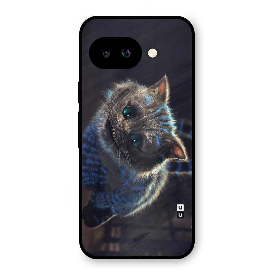 Cat Smile Metal Back Case for Google Pixel 9a