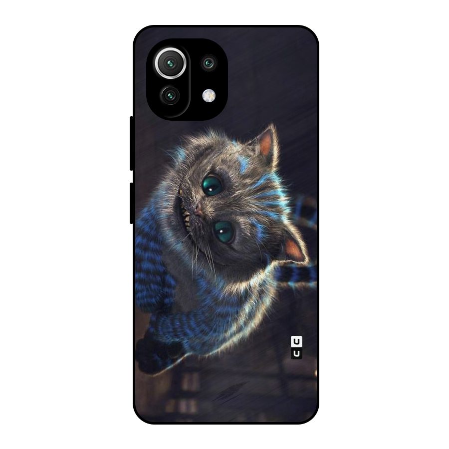 Cat Smile Metal Back Case for Mi 11 Lite NE 5G