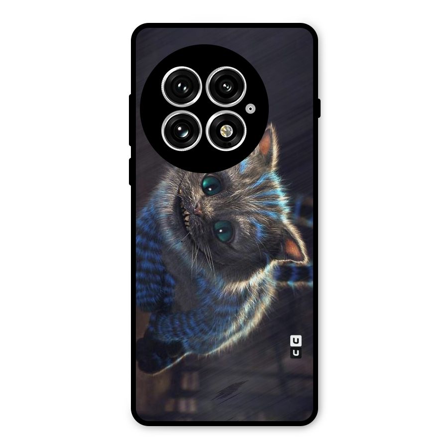 Cat Smile Metal Back Case for OnePlus 13