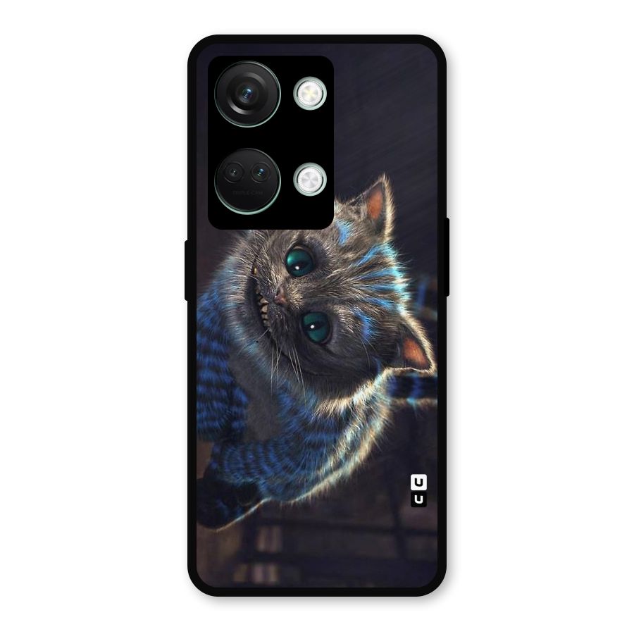 Cat Smile Metal Back Case for OnePlus Nord 3