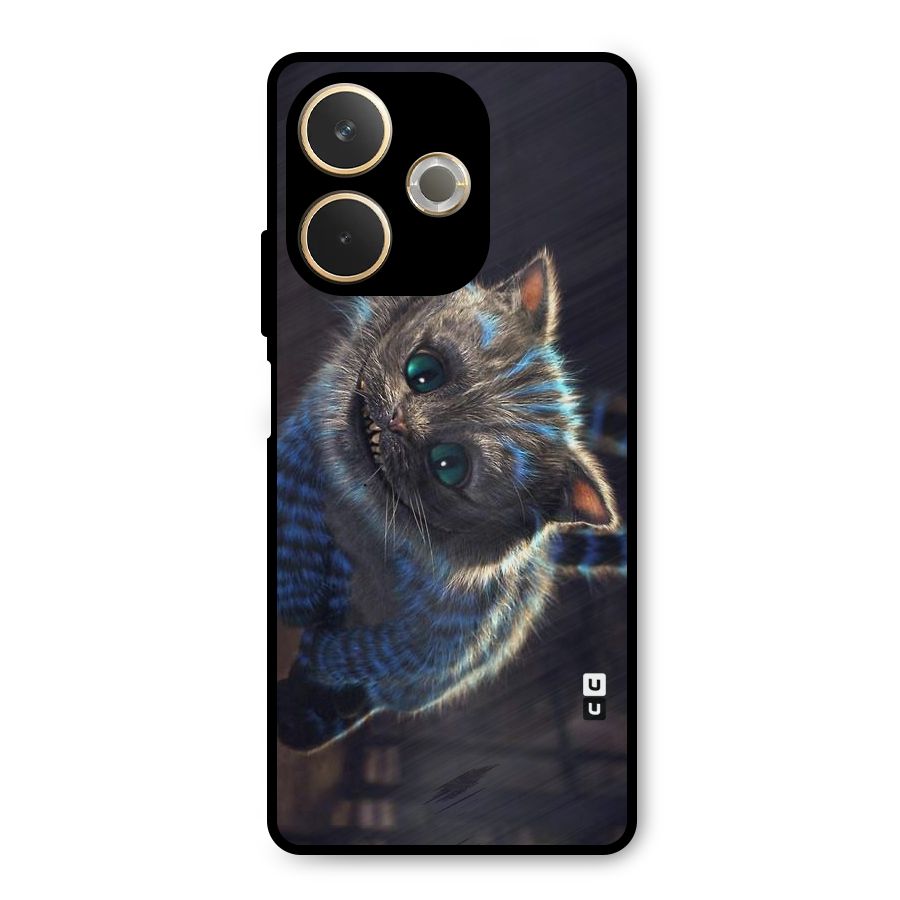Cat Smile Metal Back Case for Oppo A5 Pro