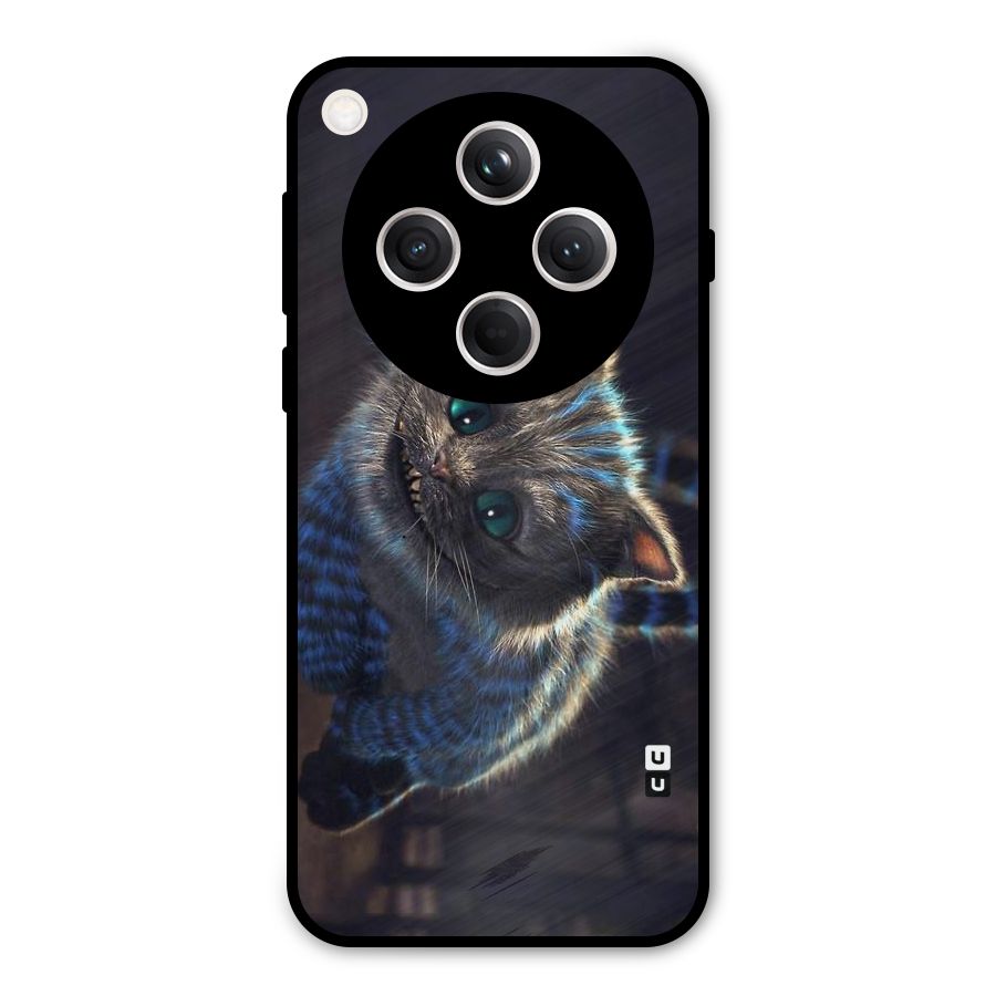 Cat Smile Metal Back Case for Oppo Find X8