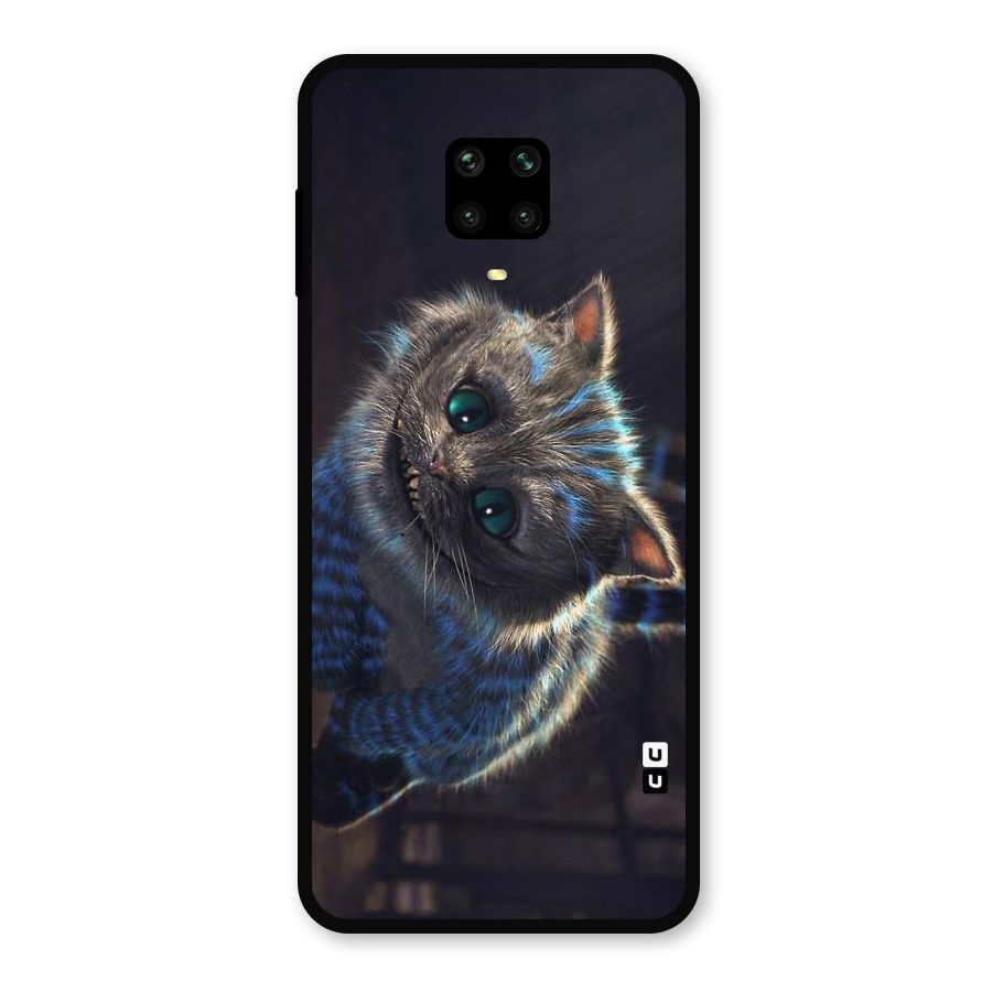 Cat Smile Metal Back Case for Poco M2
