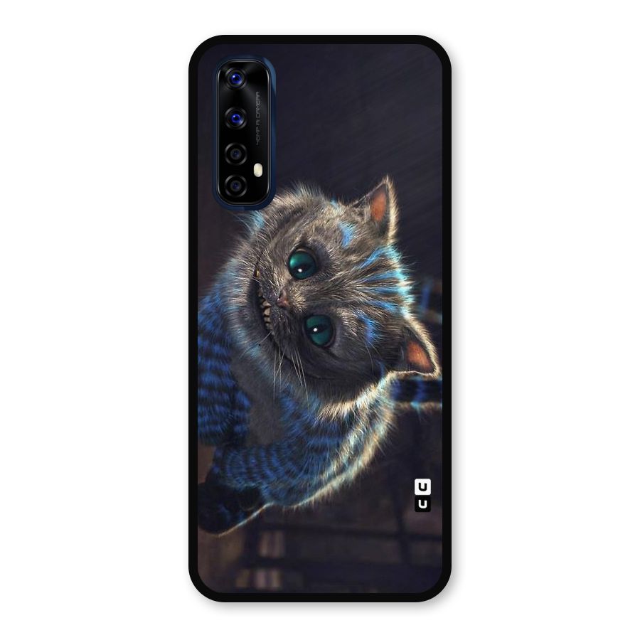Cat Smile Metal Back Case for Realme Narzo 20 Pro
