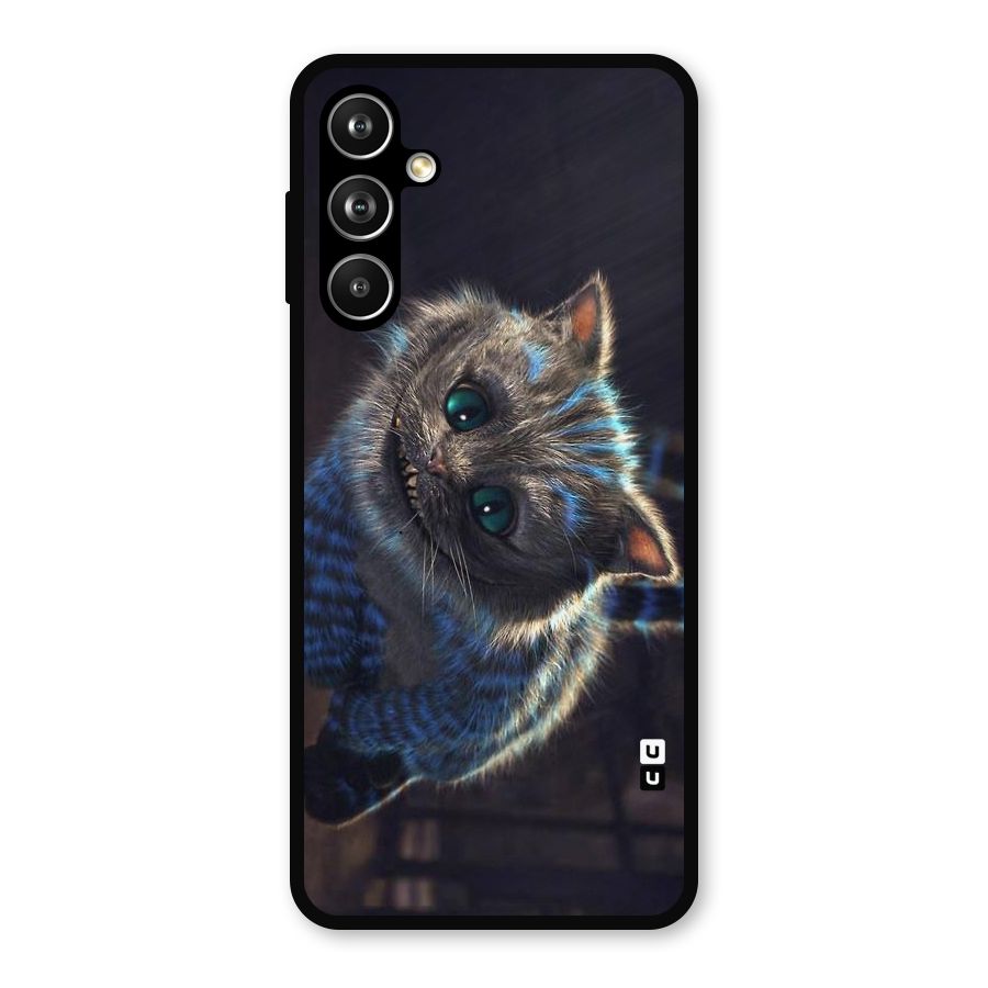 Cat Smile Metal Back Case for Samsung Galaxy M54