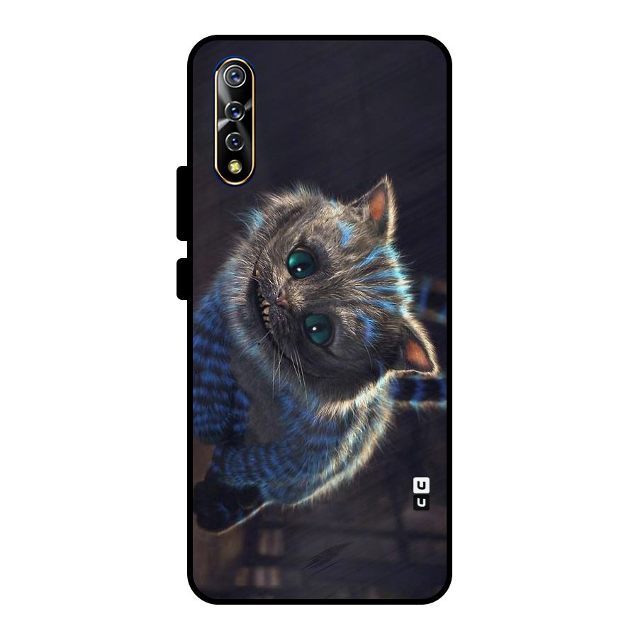 Cat Smile Metal Back Case for Vivo S1