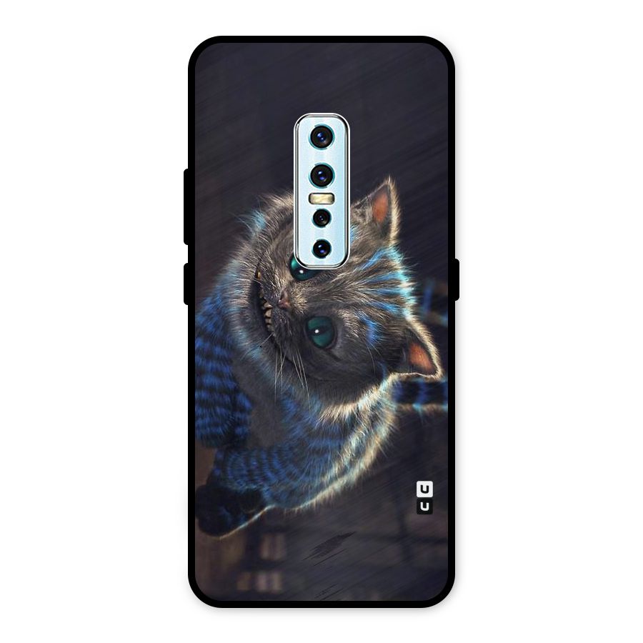 Cat Smile Metal Back Case for Vivo V17 Pro