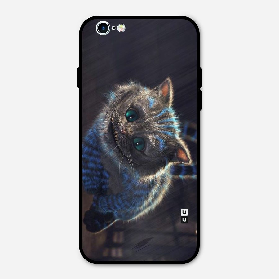 Cat Smile Metal Back Case for iPhone 6 6s