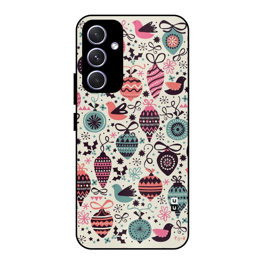 Celebration Pattern Metal Back Case for Galaxy A54