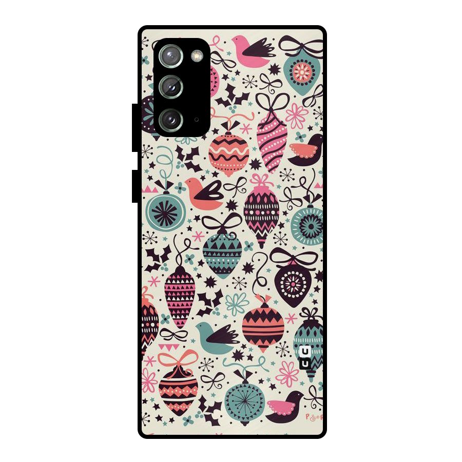 Celebration Pattern Metal Back Case for Galaxy Note 20