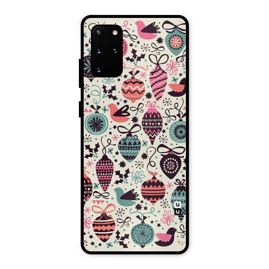 Celebration Pattern Metal Back Case for Galaxy S20 Plus