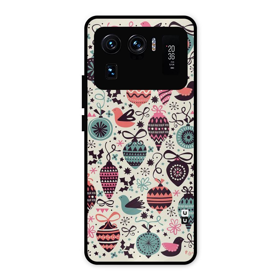 Celebration Pattern Metal Back Case for Mi 11 Ultra