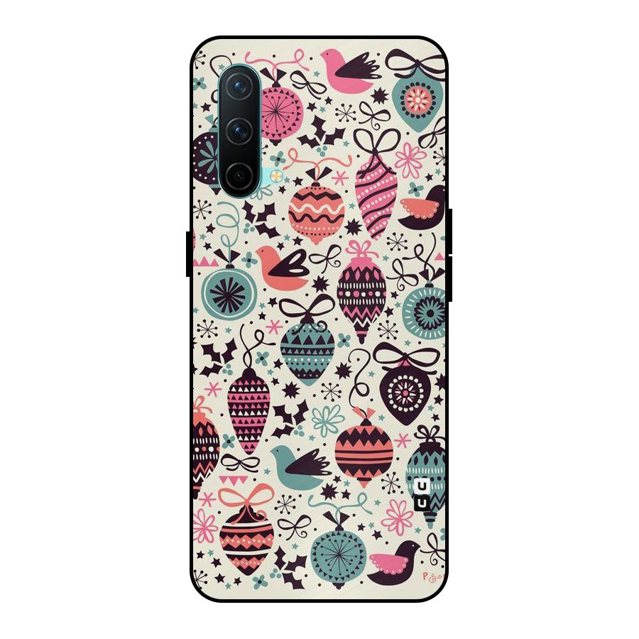 Celebration Pattern Metal Back Case for OnePlus Nord CE 5G
