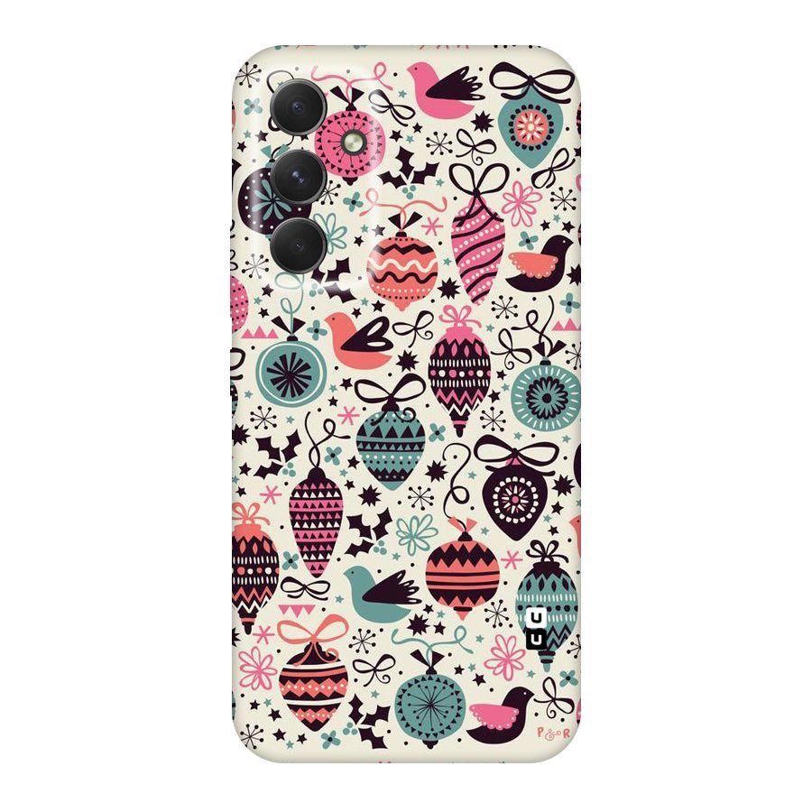 Celebration Pattern Original Polycarbonate Back Case for Galaxy A54