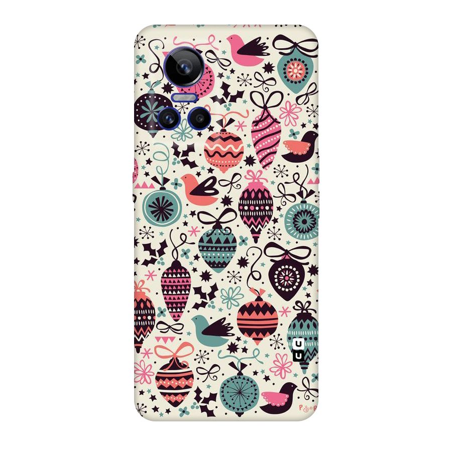 Celebration Pattern Original Polycarbonate Back Case for Realme GT Neo 3