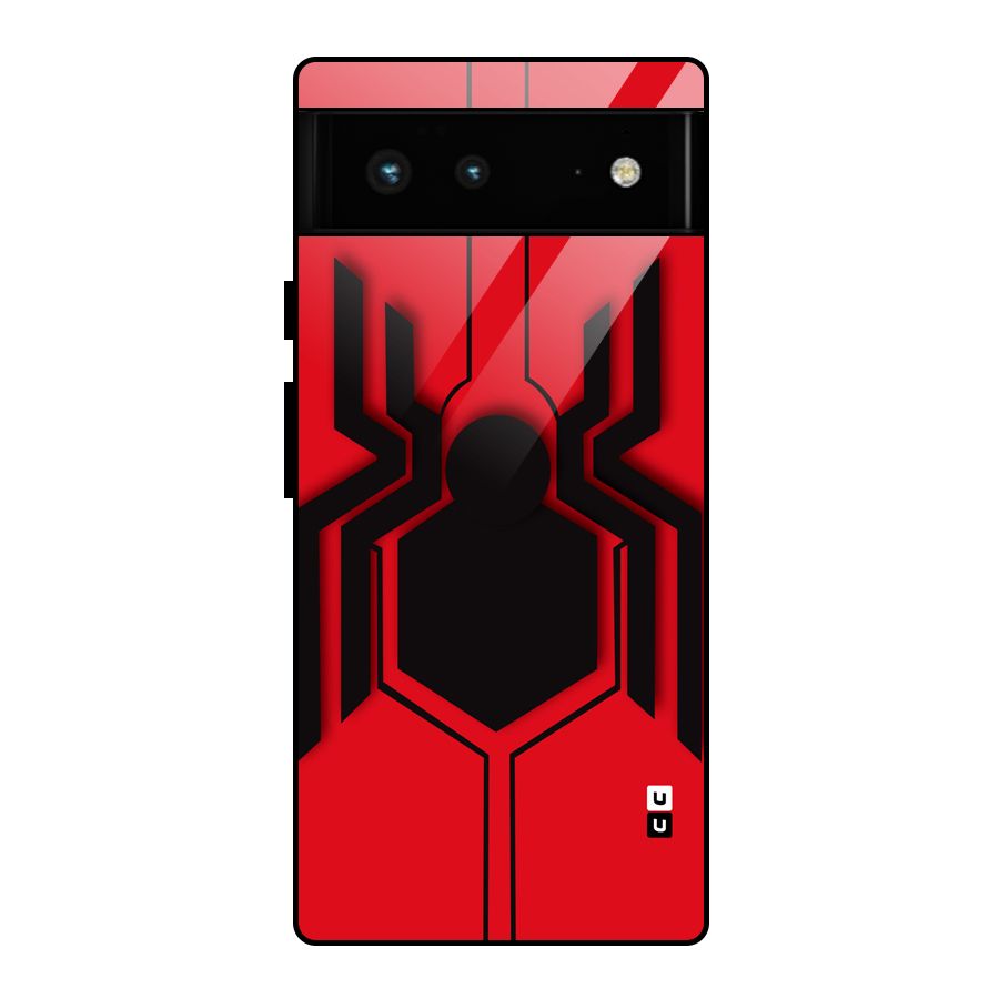 Center Spider Glass Back Case for Google Pixel 6