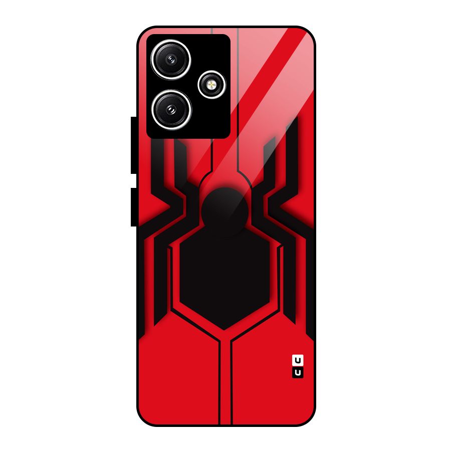 Center Spider Glass Back Case for Redmi 12 5G