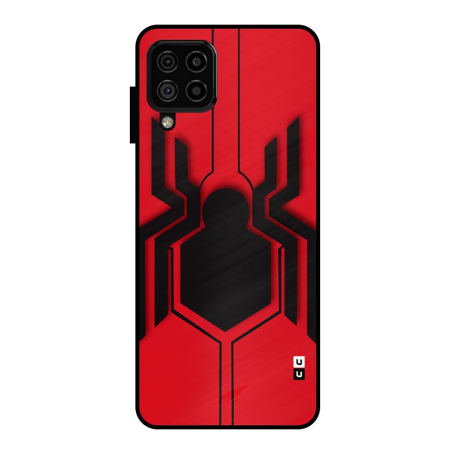 Center Spider Metal Back Case for Galaxy A22 4G