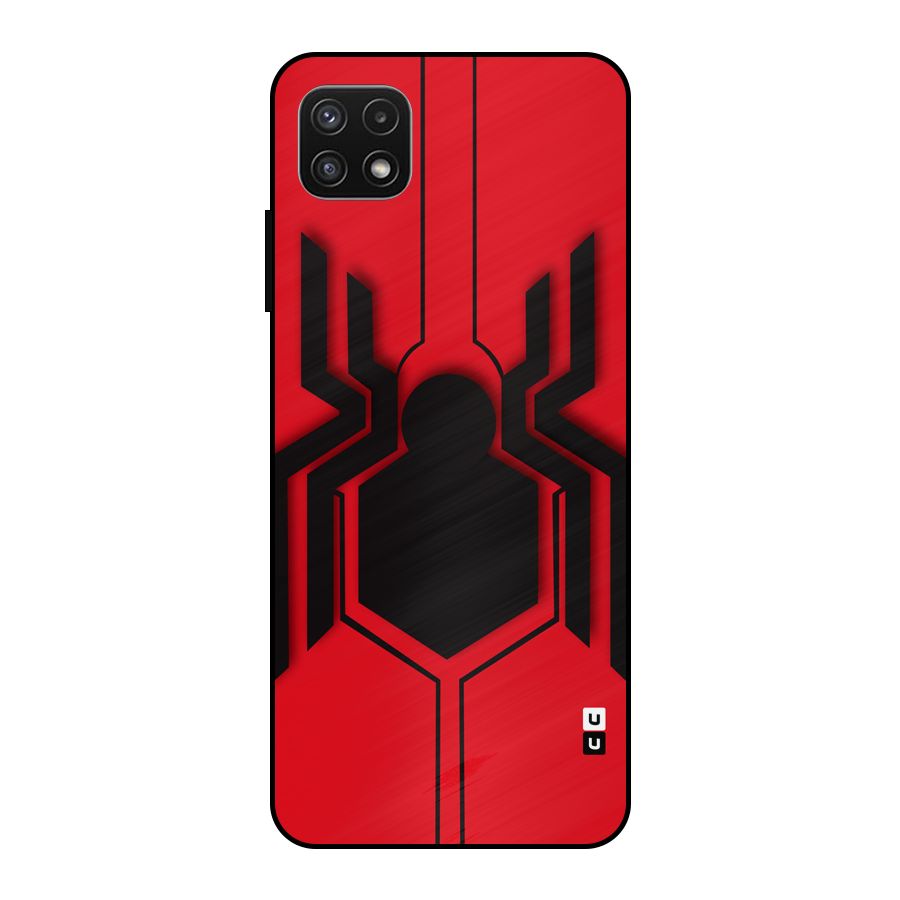 Center Spider Metal Back Case for Galaxy A22 5G