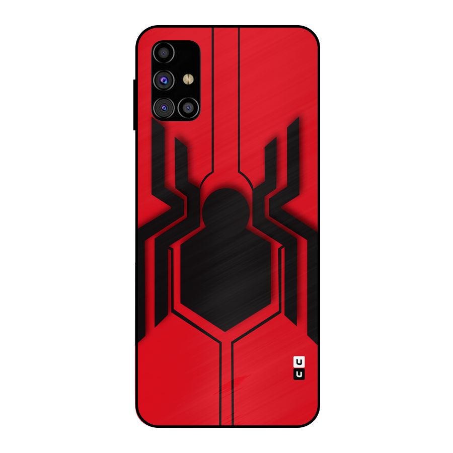 Center Spider Metal Back Case for Galaxy M31s