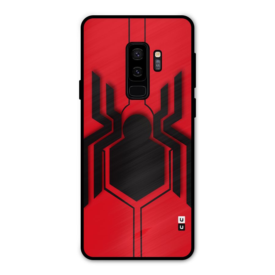 Center Spider Metal Back Case for Galaxy S9 Plus