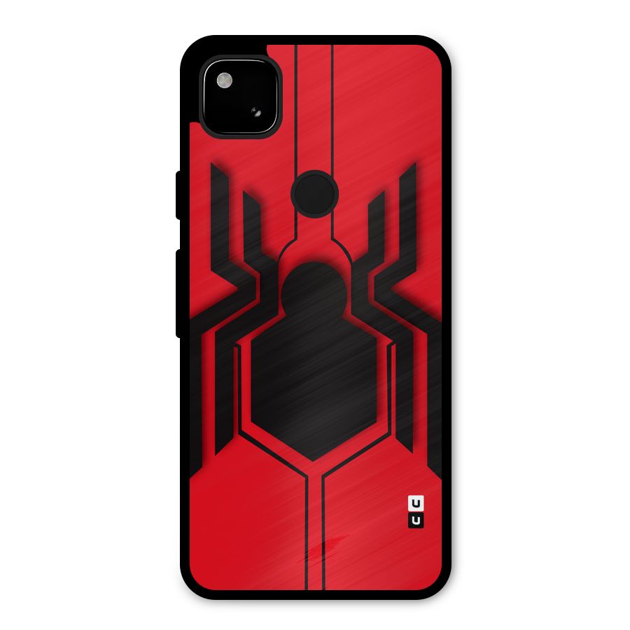 Center Spider Metal Back Case for Google Pixel 4a