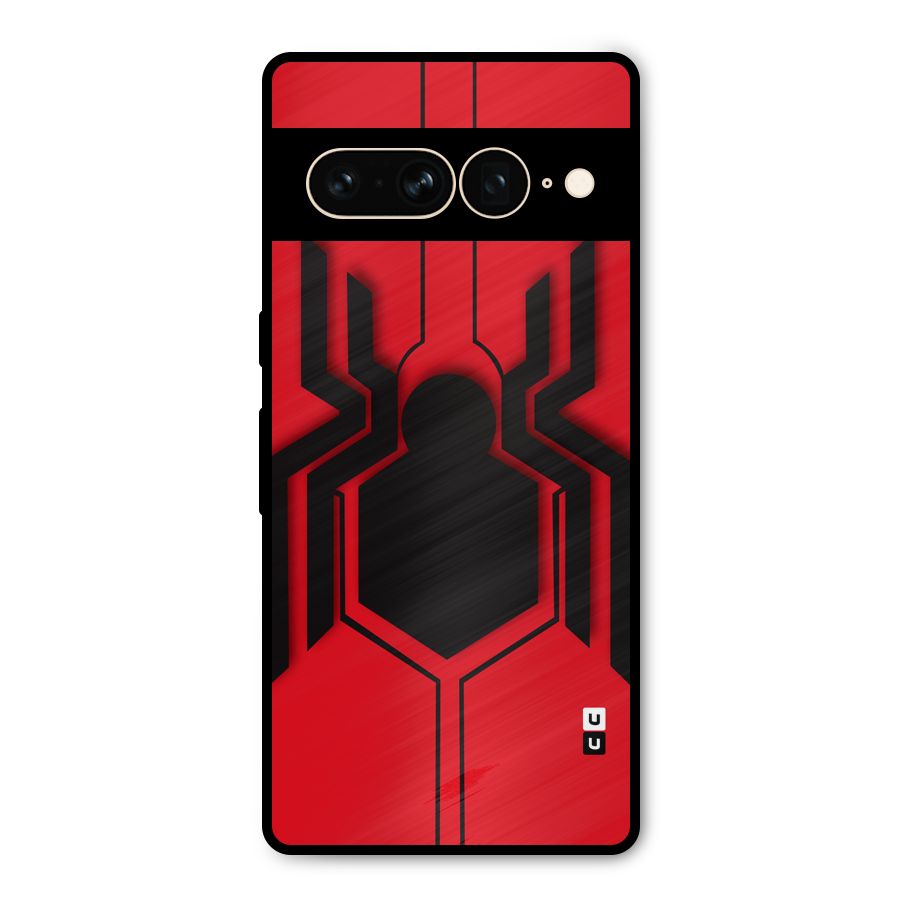 Center Spider Metal Back Case for Google Pixel 7 Pro