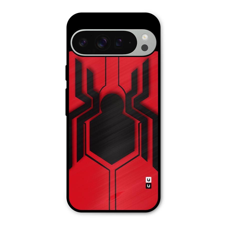 Center Spider Metal Back Case for Google Pixel 9 Pro XL