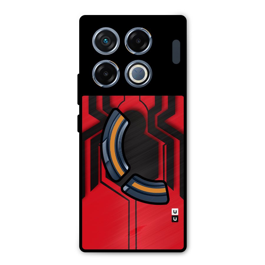 Center Spider Metal Back Case for Infinix GT 20 Pro