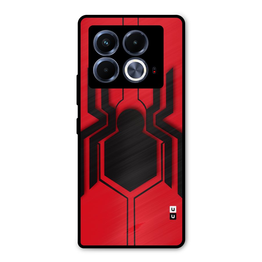 Center Spider Metal Back Case for Infinix Note 40 5G