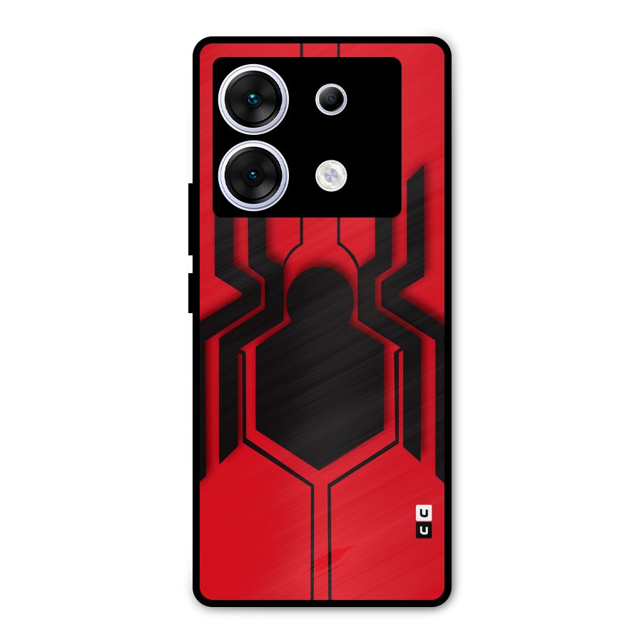 Center Spider Metal Back Case for Infinix Zero 30 5G