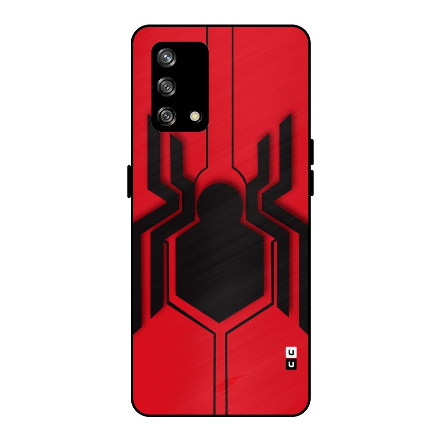 Center Spider Metal Back Case for Oppo F19