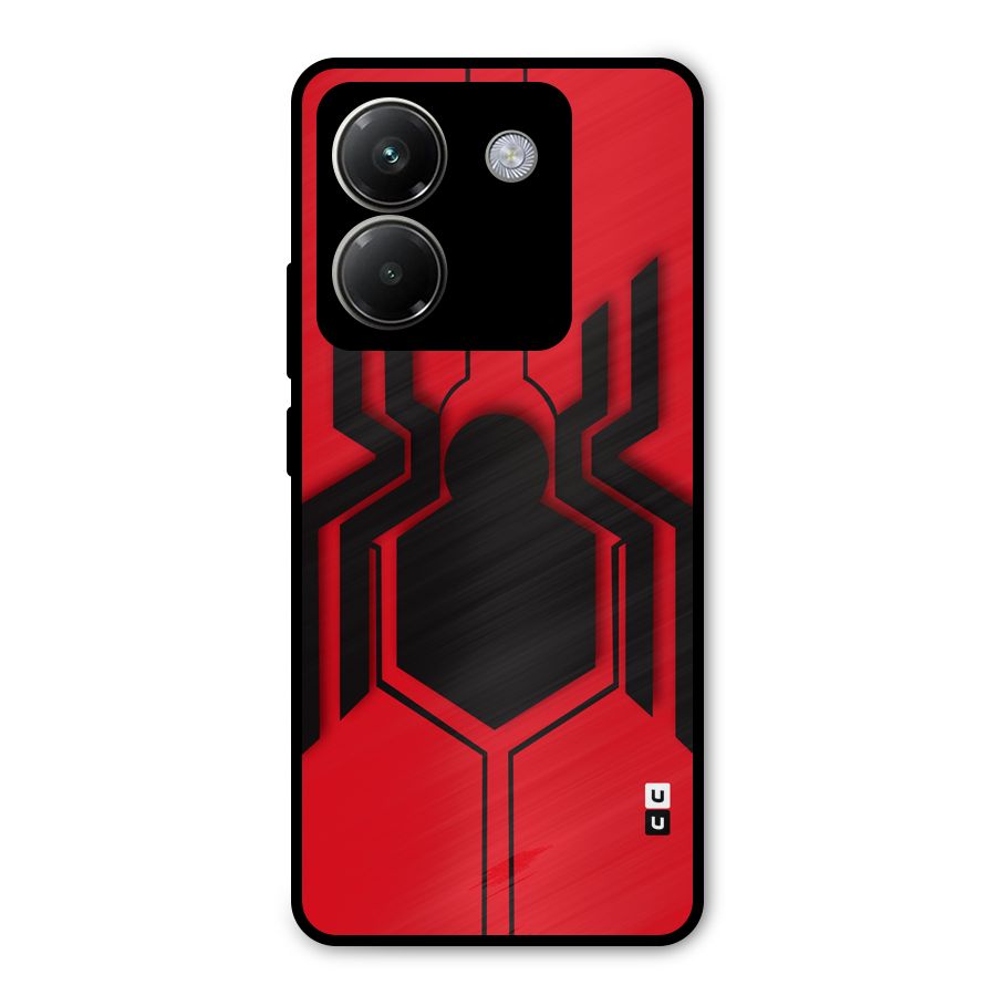 Center Spider Metal Back Case for Poco M7 Pro 5G