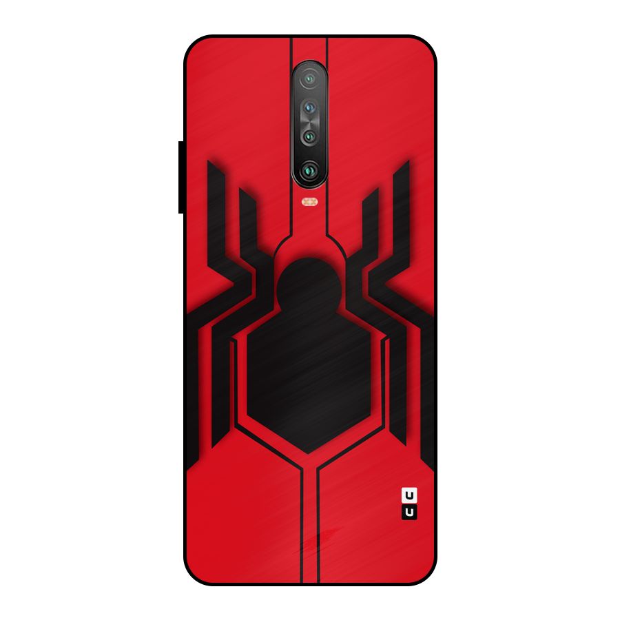 Center Spider Metal Back Case for Poco X2