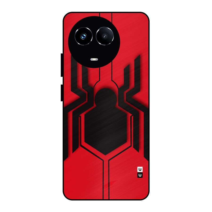 Center Spider Metal Back Case for Realme 11X