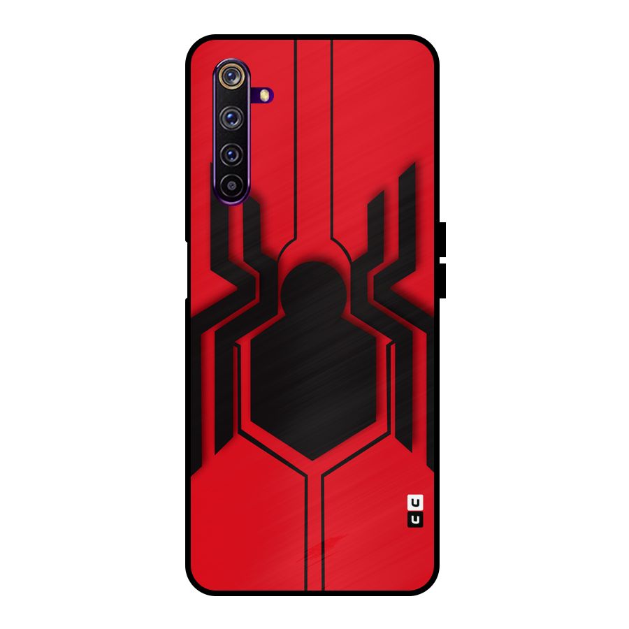 Center Spider Metal Back Case for Realme 6 Pro