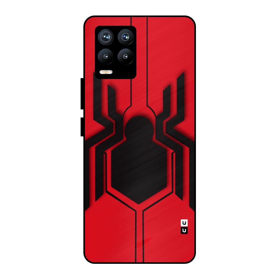 Center Spider Metal Back Case for Realme 8 Pro