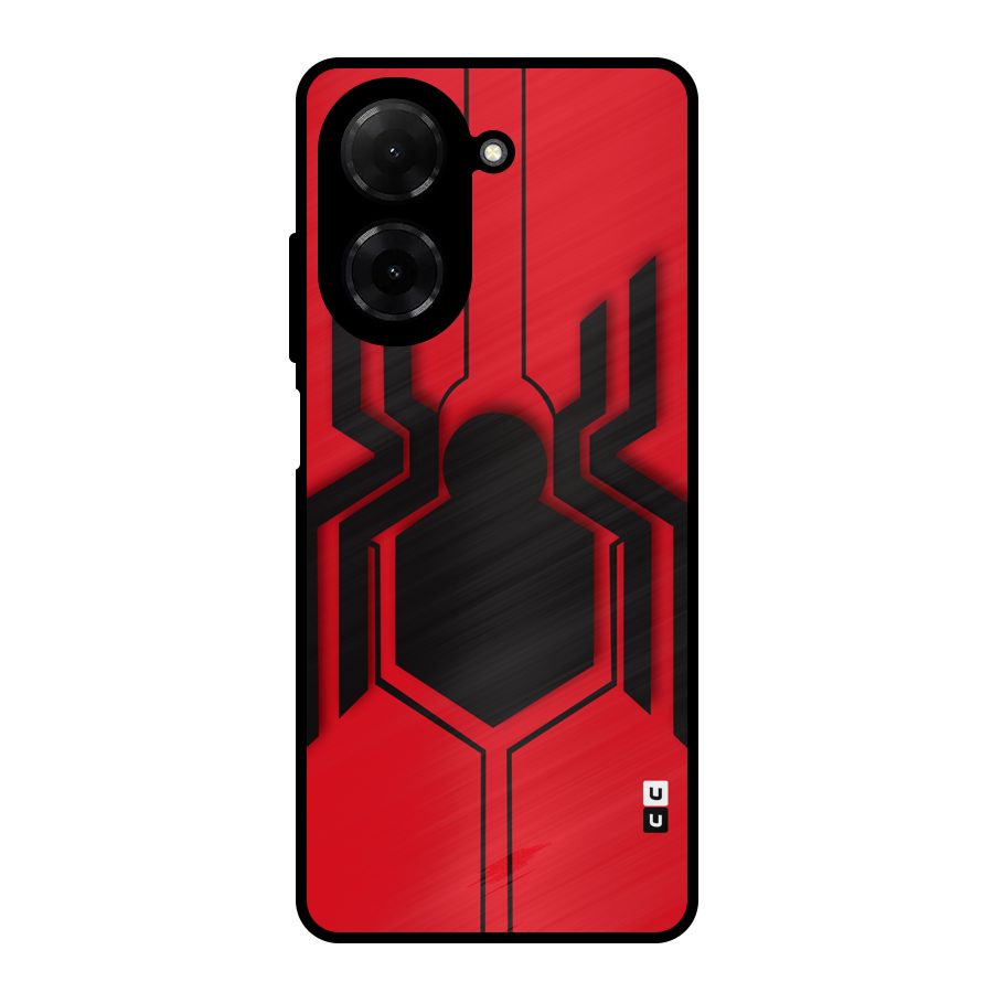 Center Spider Metal Back Case for Redmi A5 4G