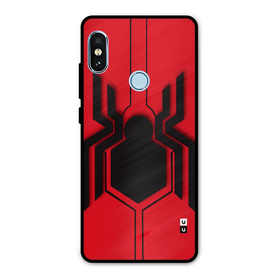 Center Spider Metal Back Case for Redmi Note 5 Pro