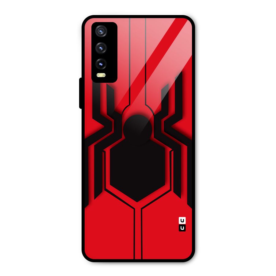 Center Spider Metal Back Case for Vivo Y20 2021