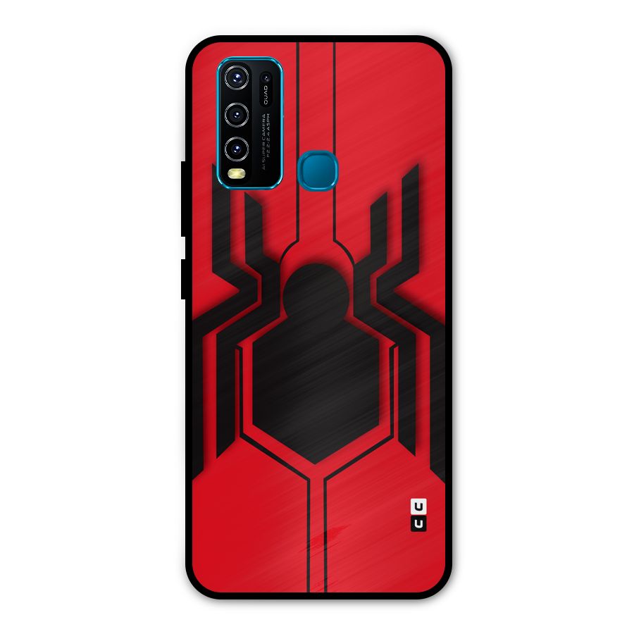 Center Spider Metal Back Case for Vivo Y30