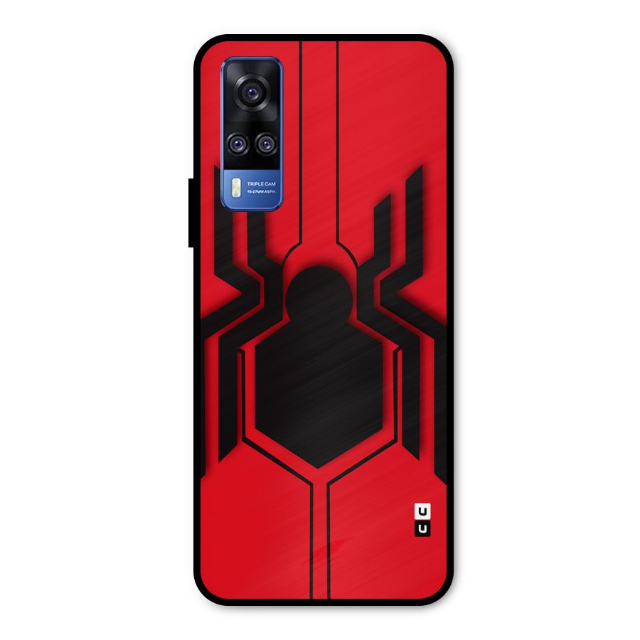 Center Spider Metal Back Case for Vivo Y51A