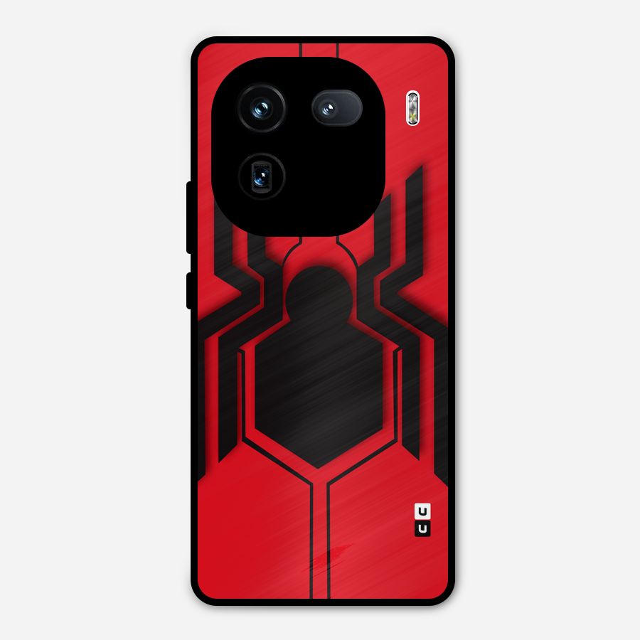 Center Spider Metal Back Case for iQOO 12