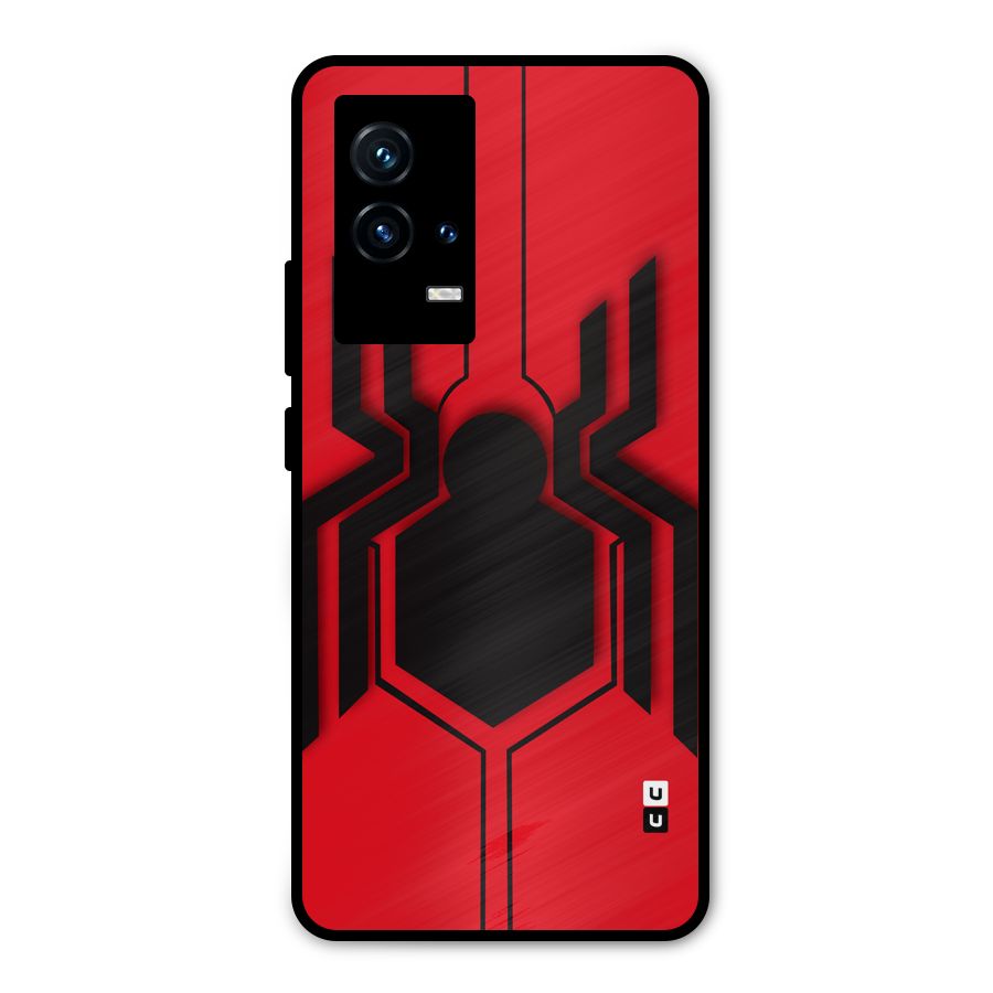 Center Spider Metal Back Case for iQOO 9 5G