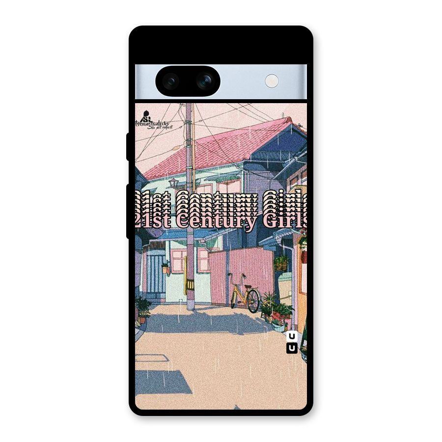 Century Girls Glass Back Case for Google Pixel 7a