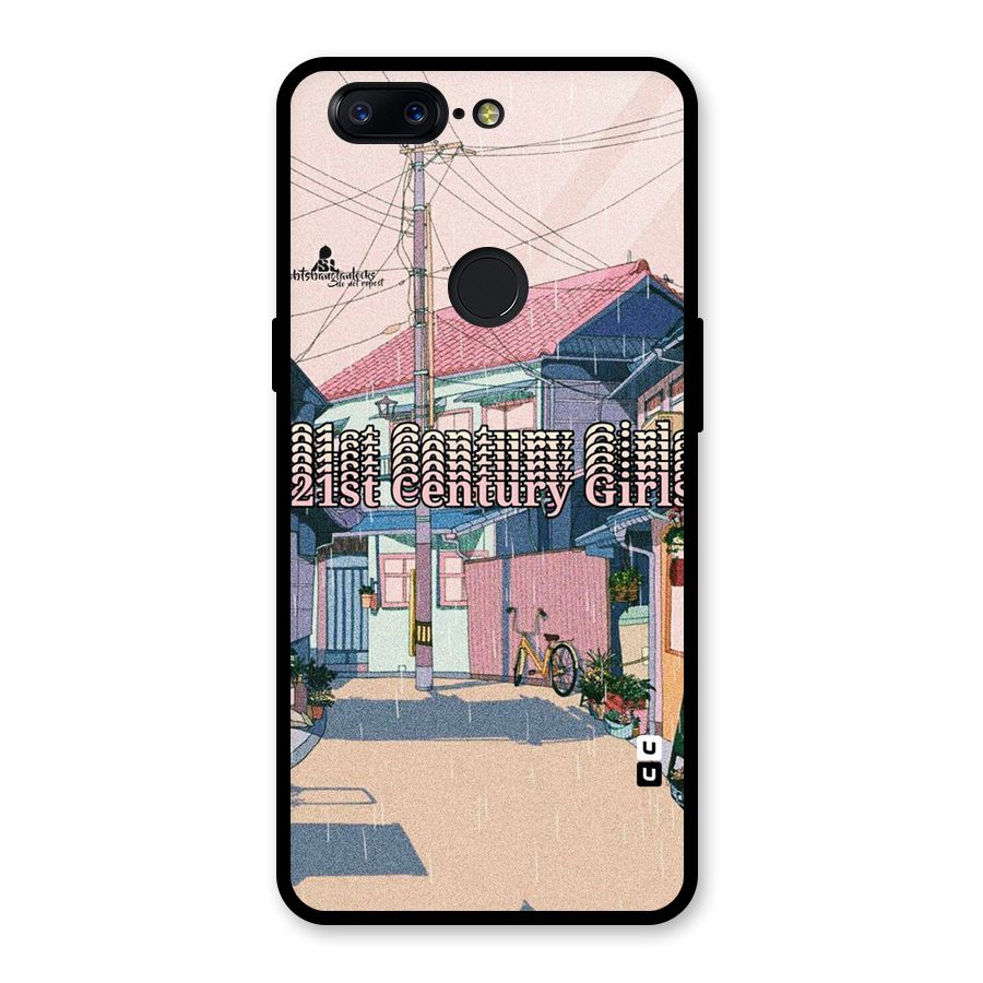 Century Girls Glass Back Case for OnePlus 5T